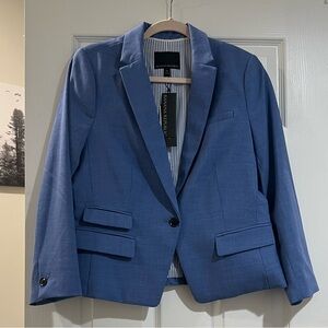 Banana Republic Sky Blue Wool Blazer